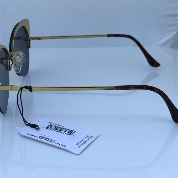 Leith Sunglasses Women Sunglasses Gold Plated Cat - Picture 7 of 14